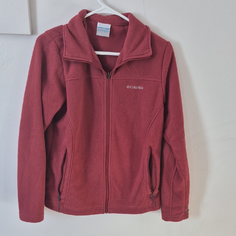 Columbia Red Fleece Jacket
